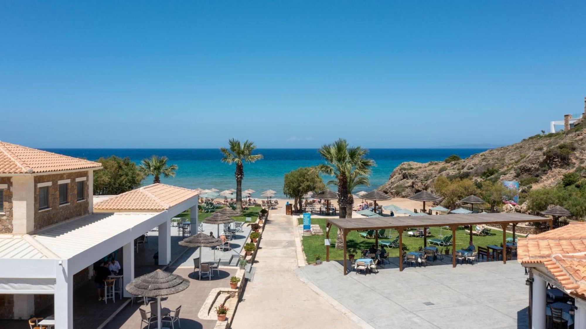 Plaka Beach Resort Vasilikí Exterior foto