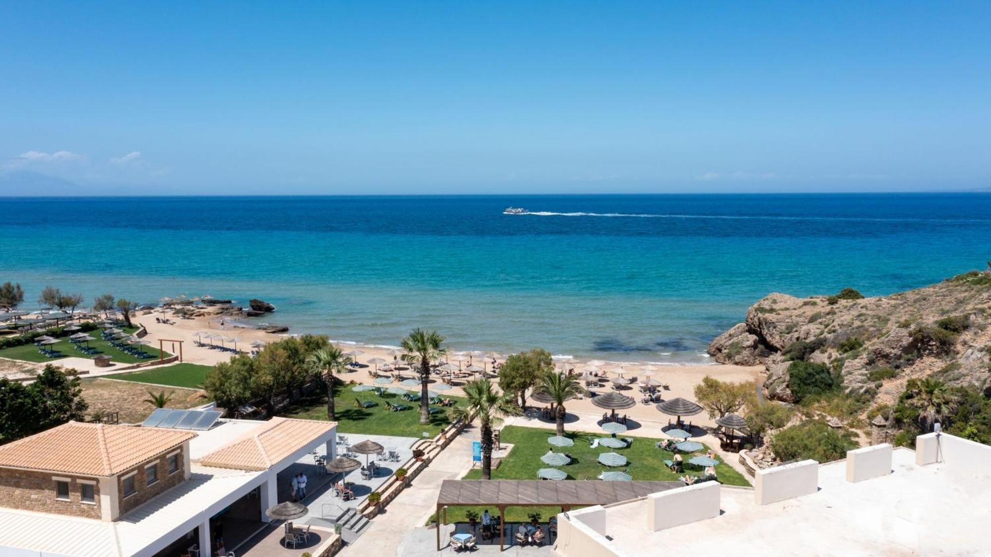 Plaka Beach Resort Vasilikí Exterior foto