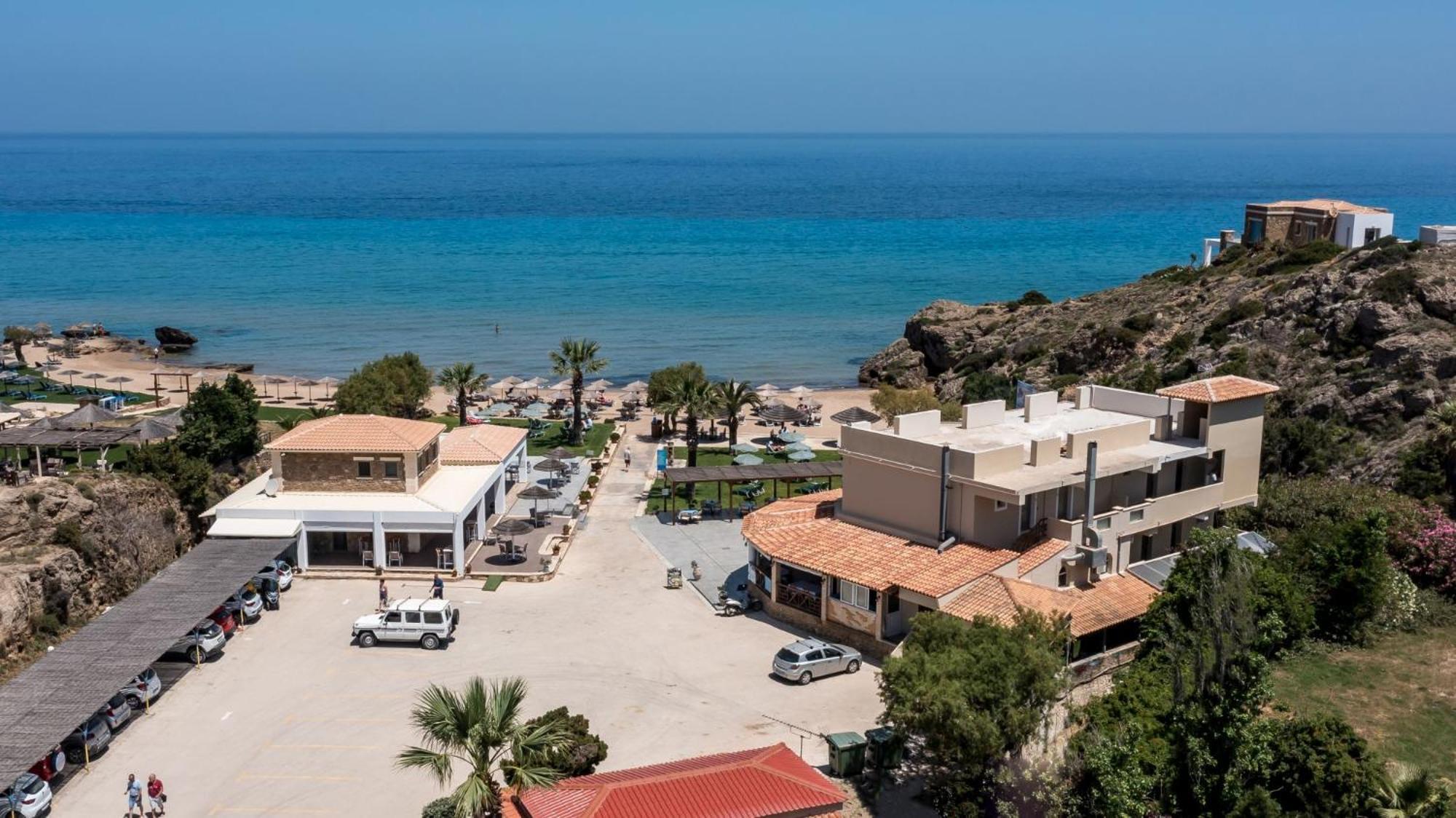 Plaka Beach Resort Vasilikí Exterior foto