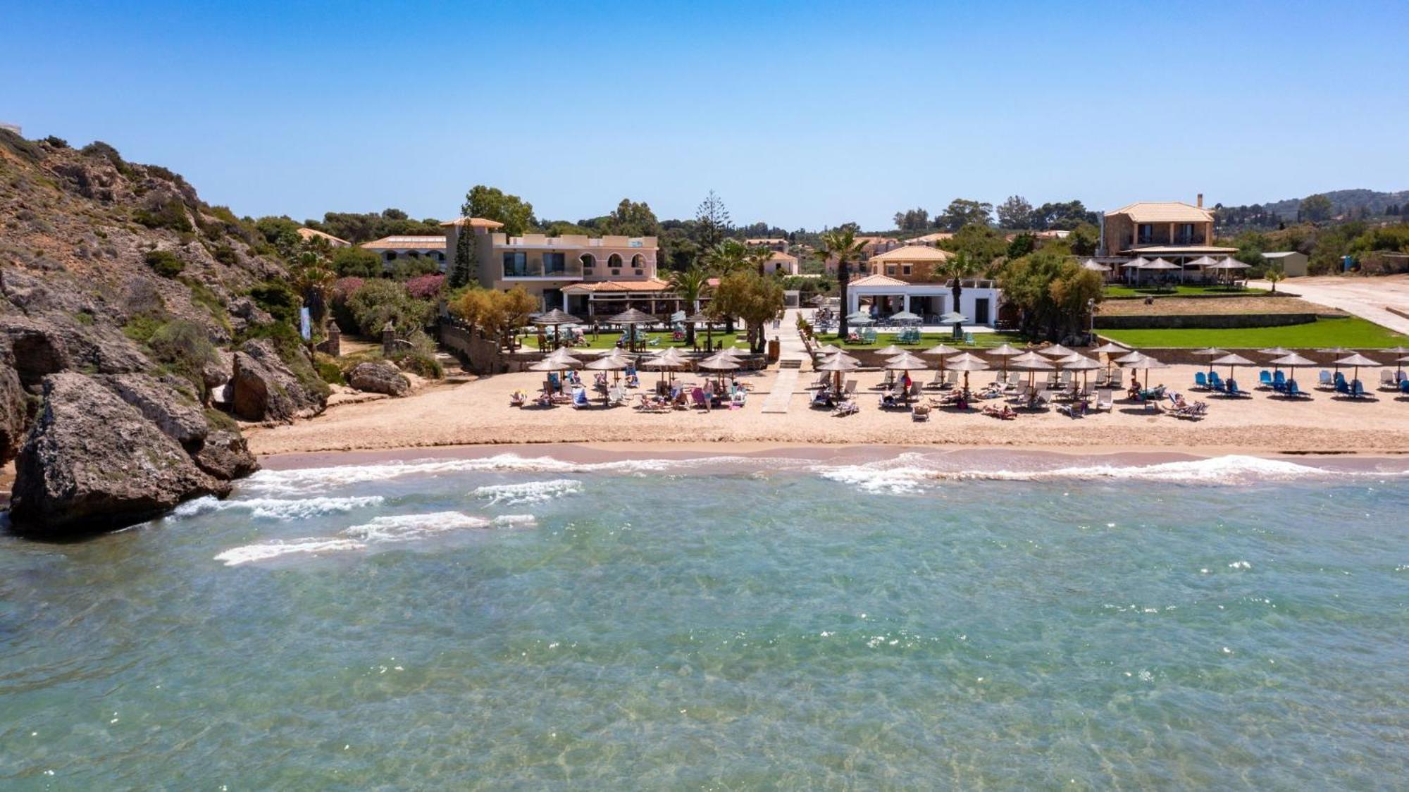 Plaka Beach Resort Vasilikí Exterior foto