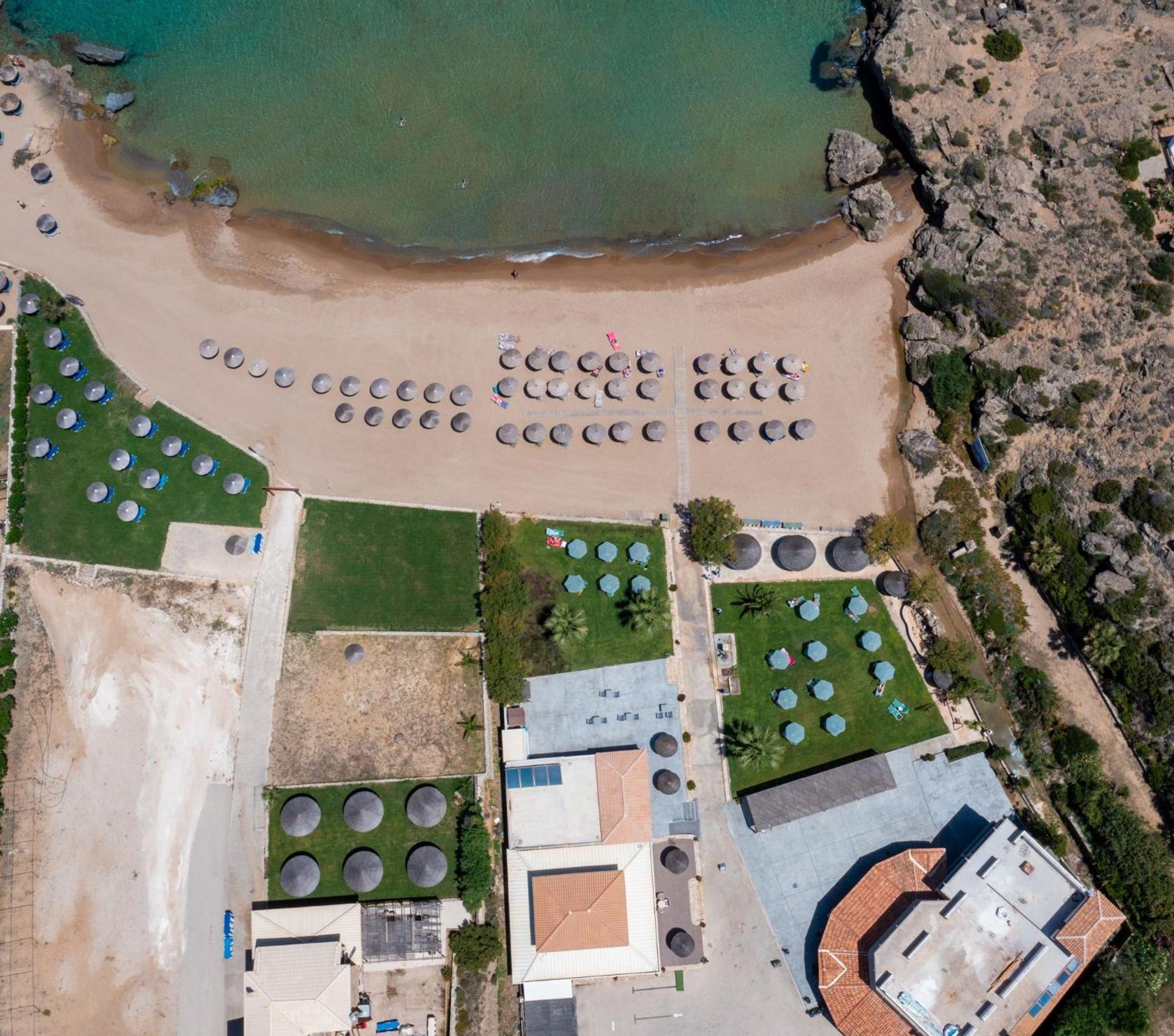 Plaka Beach Resort Vasilikí Exterior foto